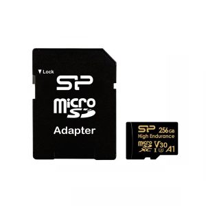 Silicon Power High Endurance V30 256GB microSDXC -kortti (Class 10 Elite UHS-1 U3)