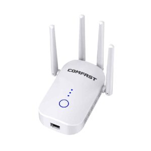 WiFi-vahvistin WR-758 sisäkäyttöön (2,4GHZ + 5GHz)