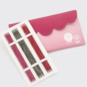 KnitPro Dreamz puiset sukkapuikot 15 cm Starter-setti